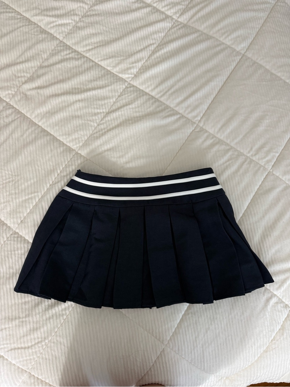 PrettyLittleThing Navy Blue Skirt